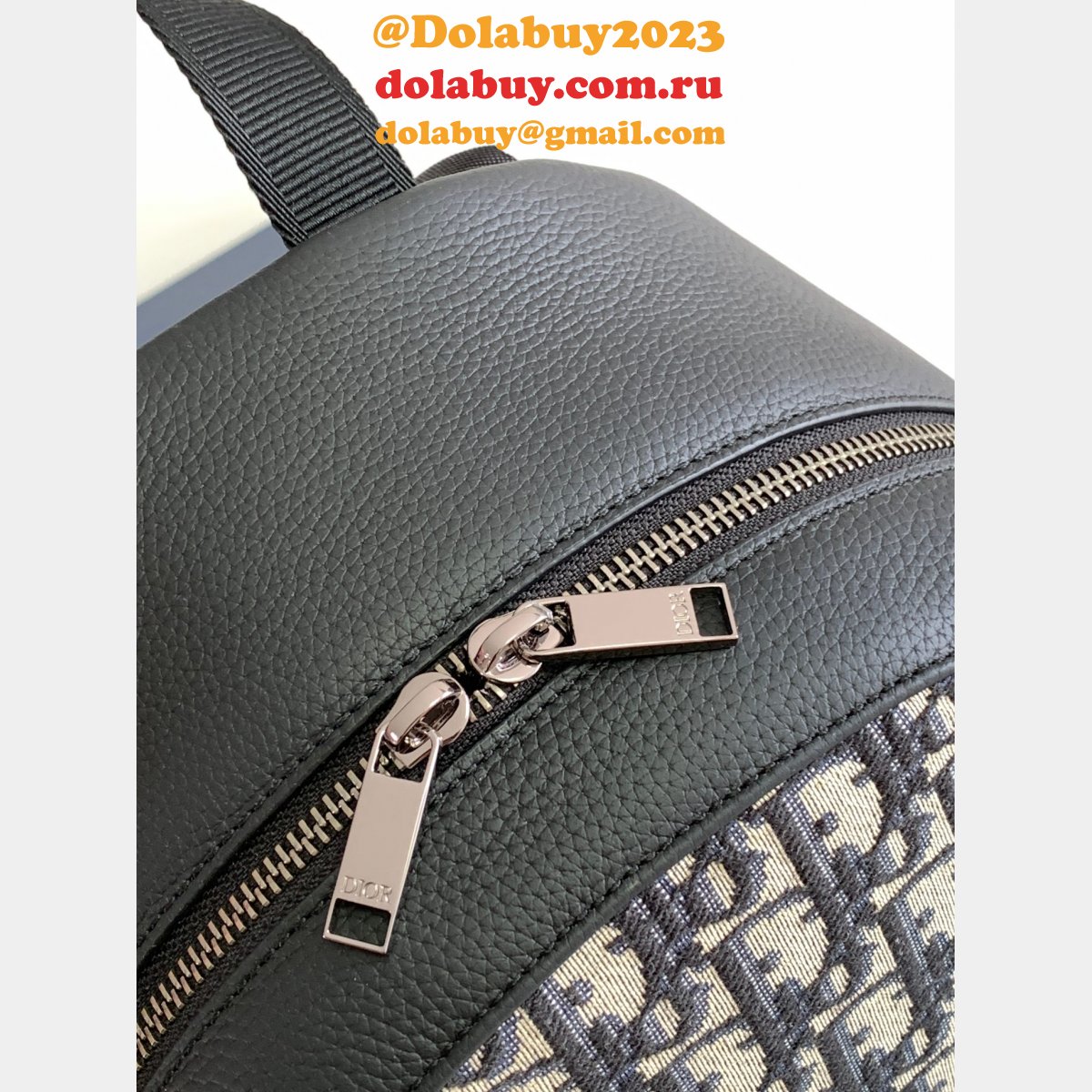 Christian Dior Designer Oblique Backpack 8012 Replica Store Dolabuy