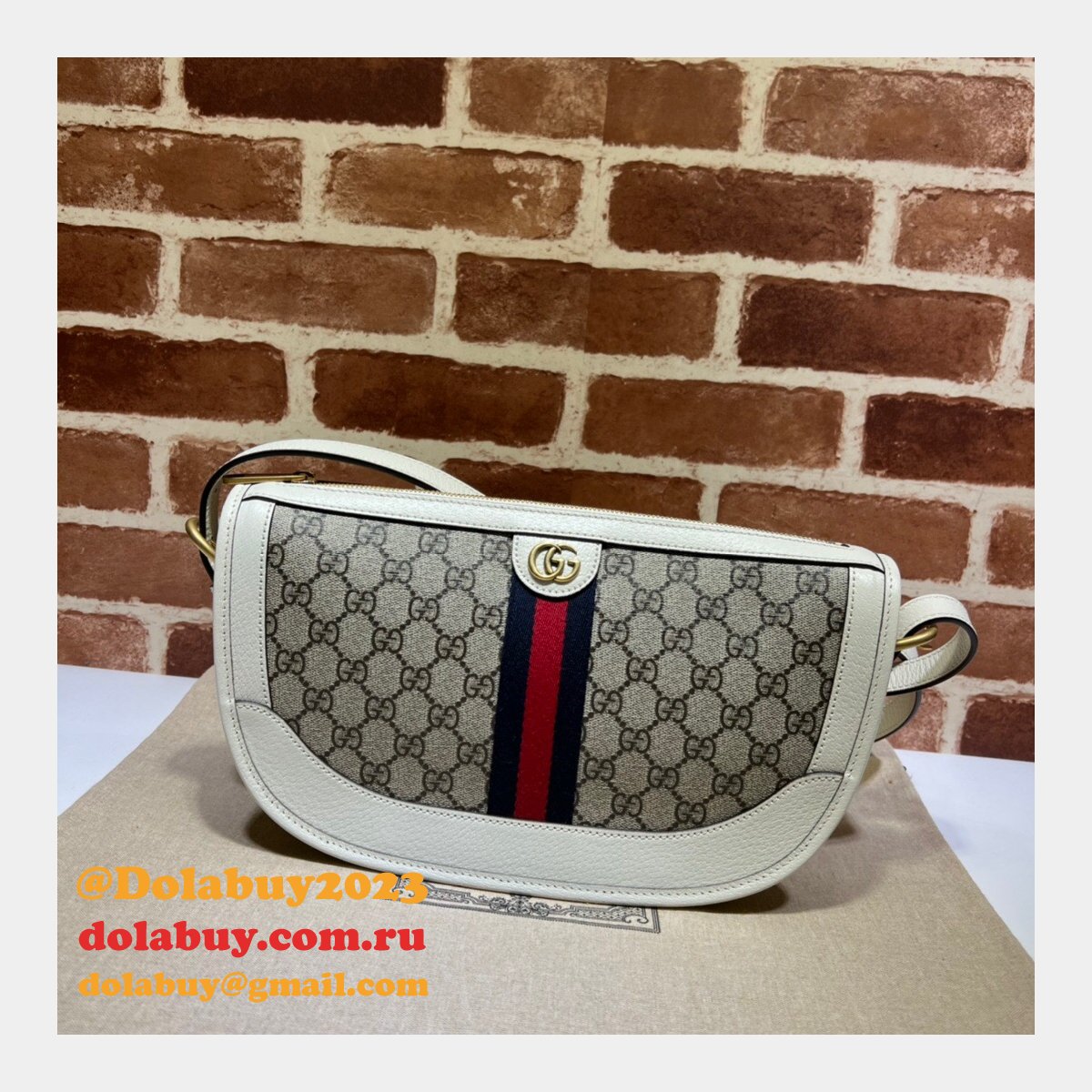 year 2022 best high quality G*u*i replica 674096 ophidia large shoulder bag