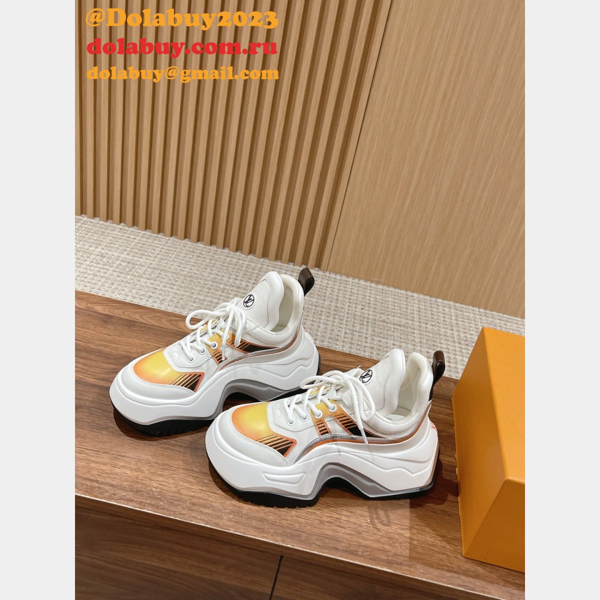 The Replicas Best Quality Louis Vuitton Cruise23 Archlight2.0 Shoes