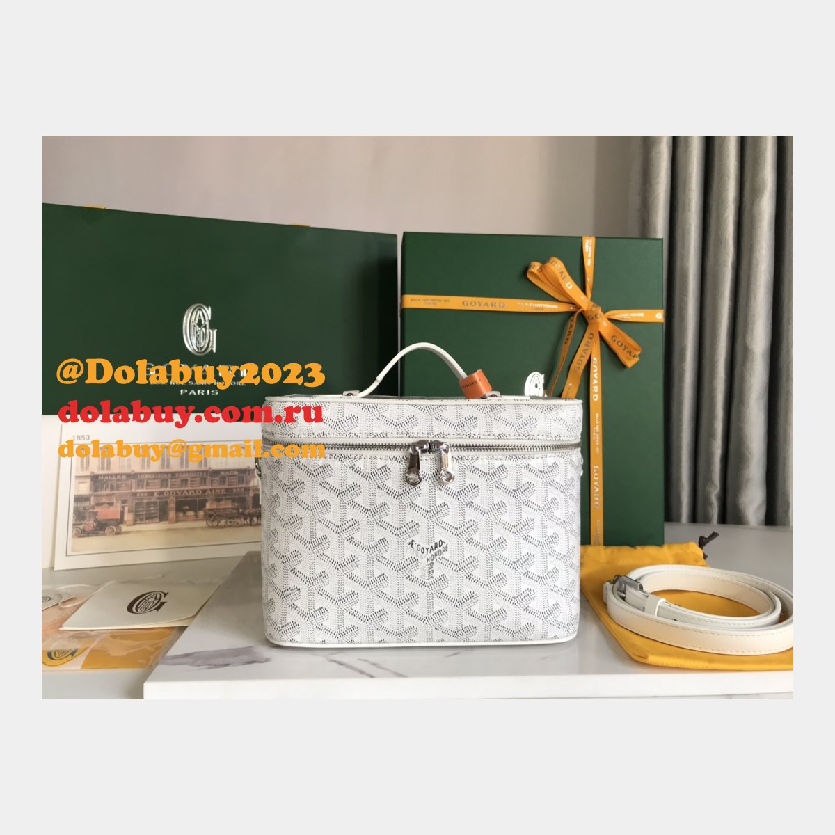 Beauty Fake Designer 020185 Makeup Goyard Muse Luxury Bag