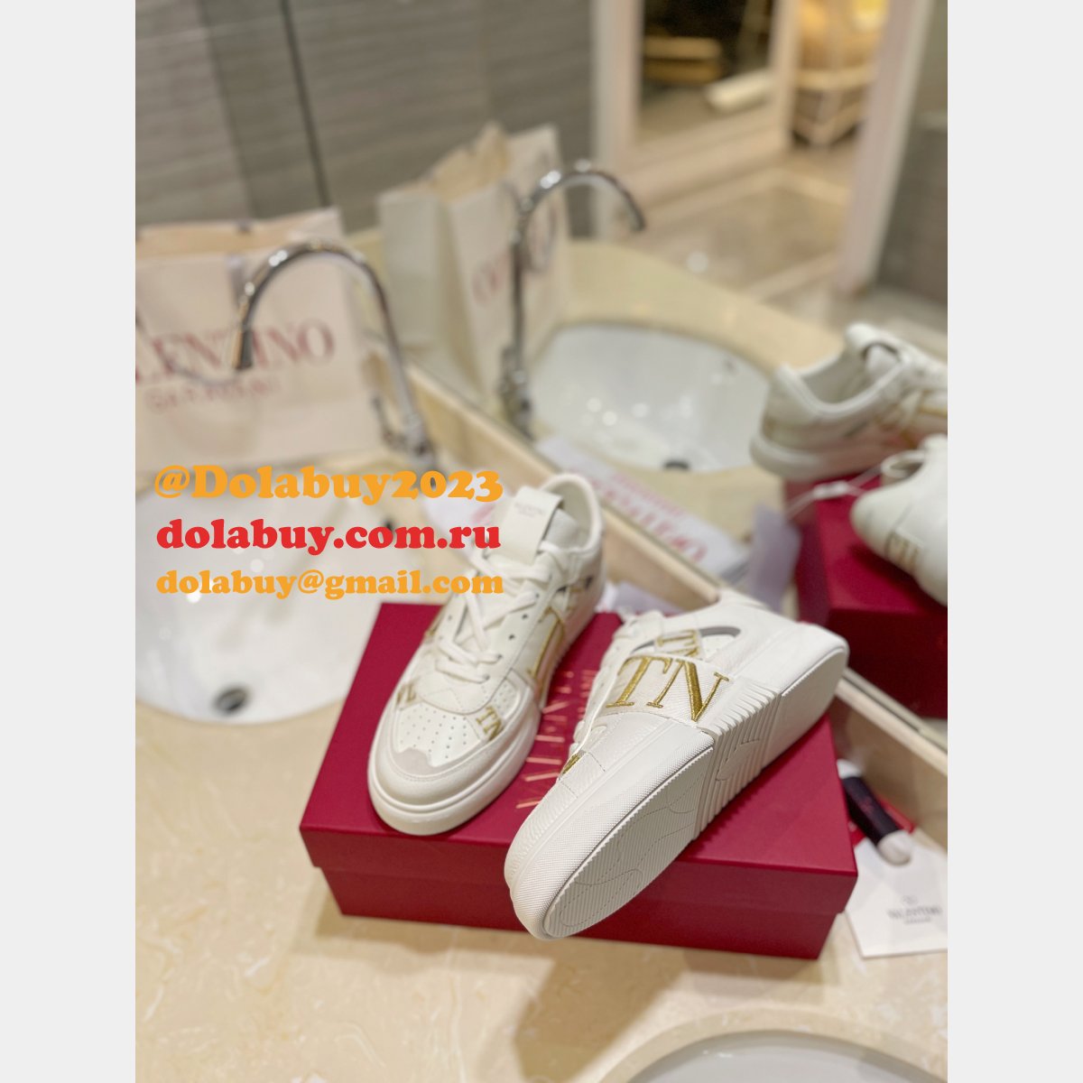 Fake Valentino Shoes Replica Sales 1:1 Mirror Online