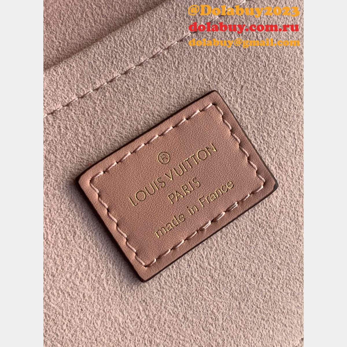 Louis Vuitton Monogram Canvas Locky BB Bag M44080 Fake Pink Bag