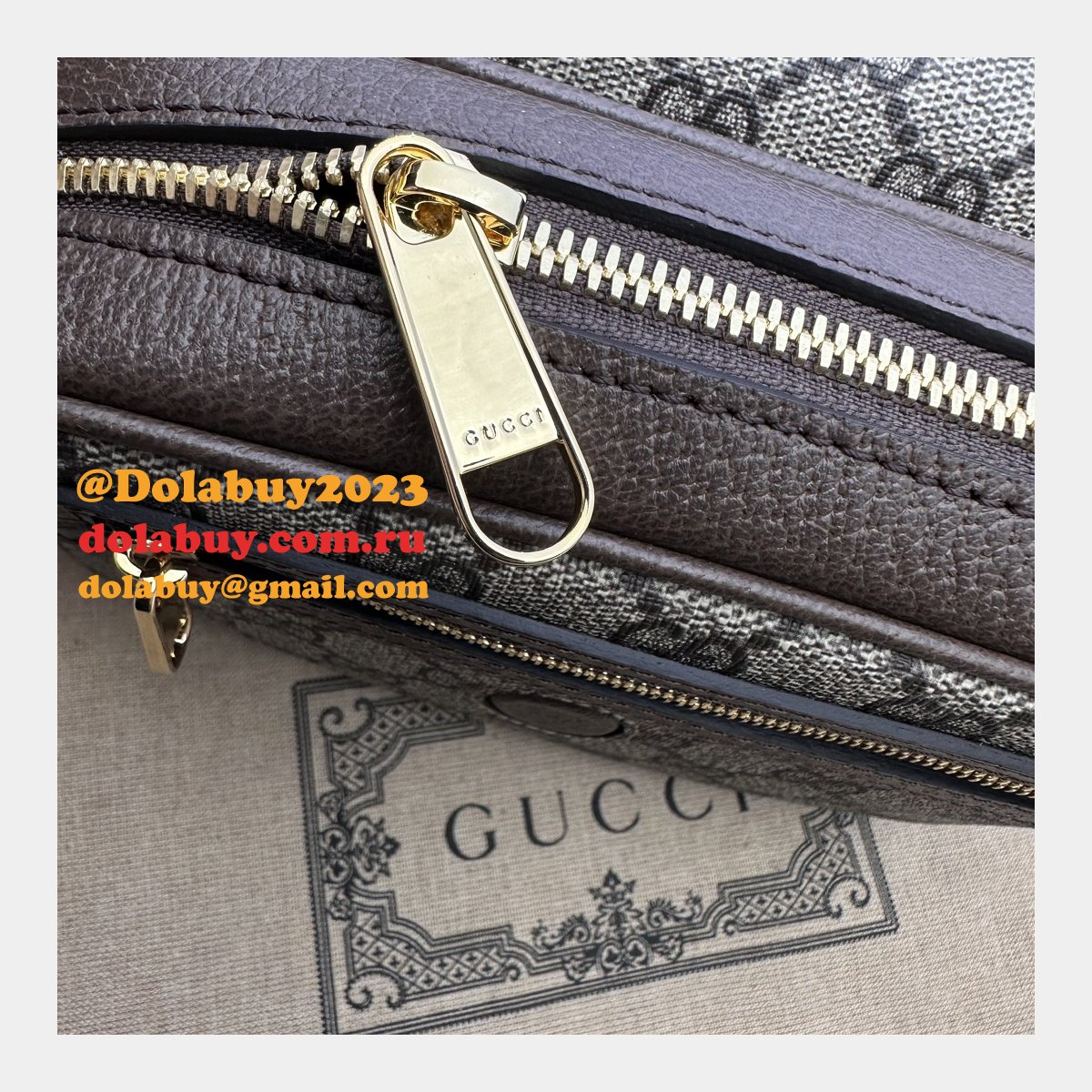 ophidia 772239 1:1 mirror gg G*u*i shoulder knockoff bag