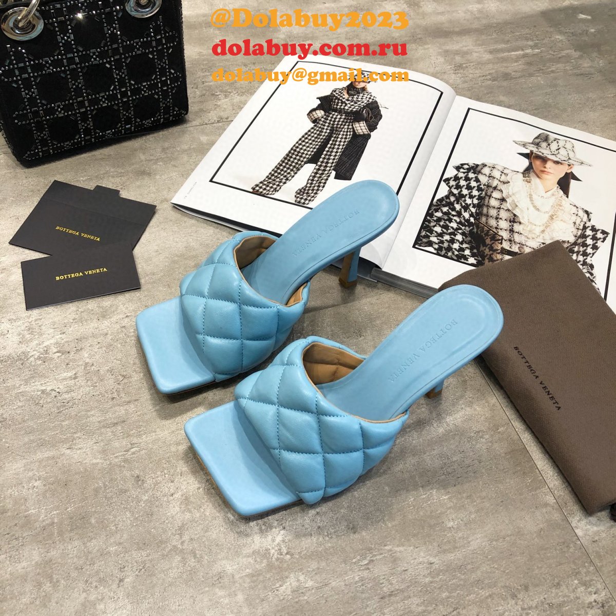 replica b0tte*a Ven*ta fashion slippers