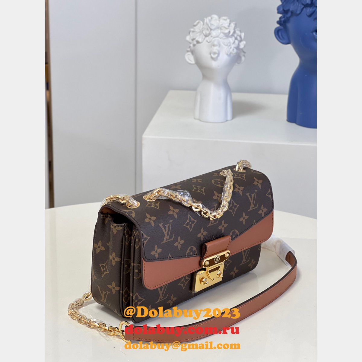 Louis Vuitton Shop Designer Replica Marceau Monogram M46127/M46126 Bag