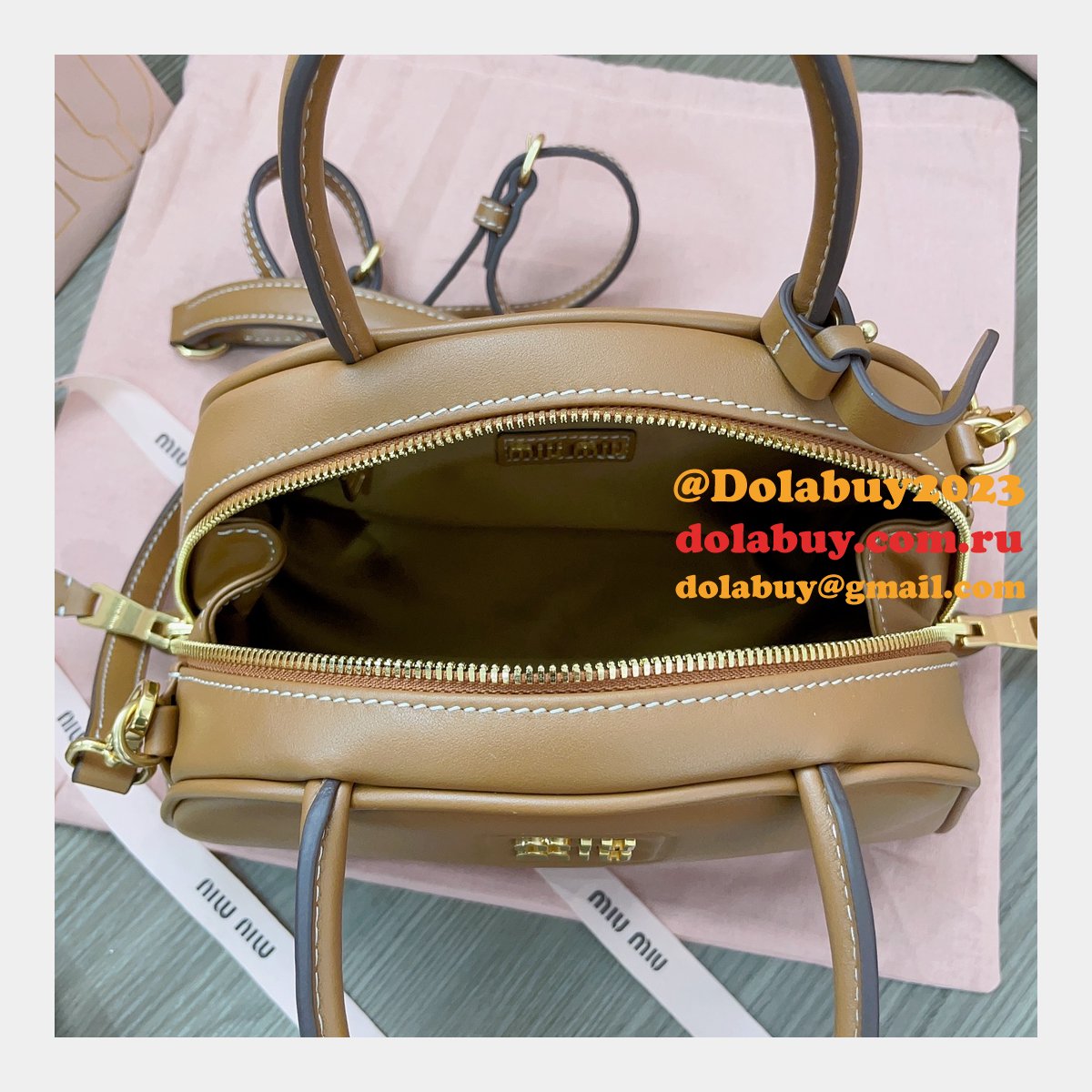 Miumiu 7 Star 5BB157 Designer Replicas Dumplings Handbag
