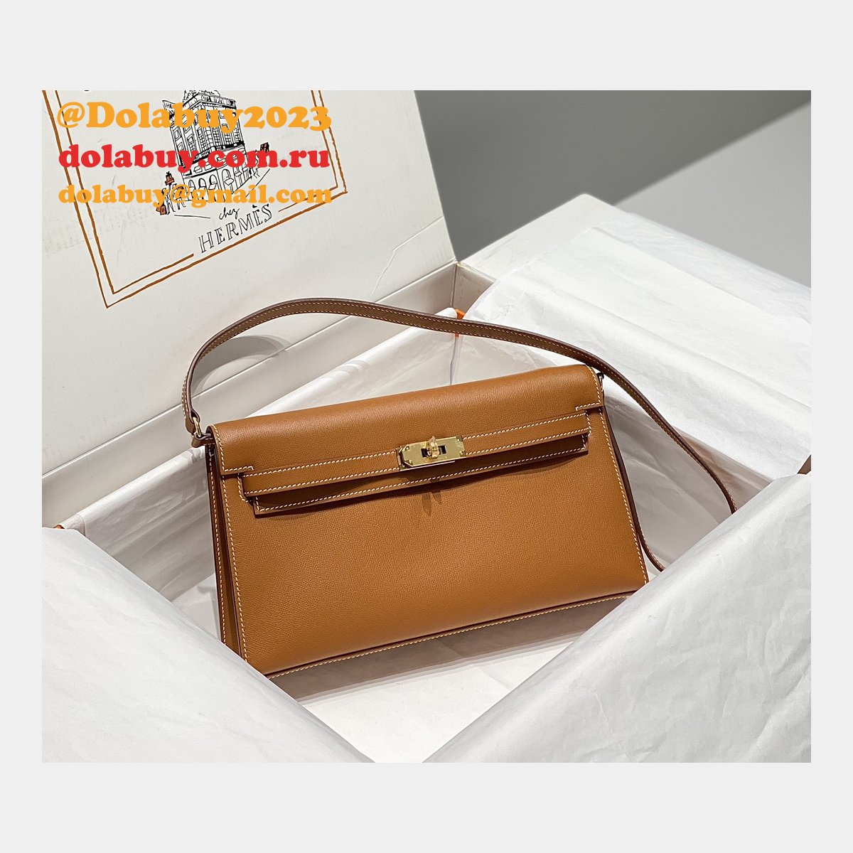 Luxury hermes kelly elan Customized Madame BAG
