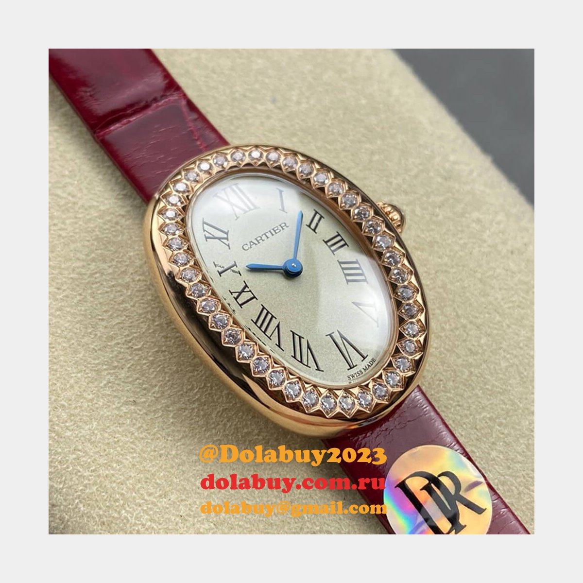 Cartier Small Baignoire watch