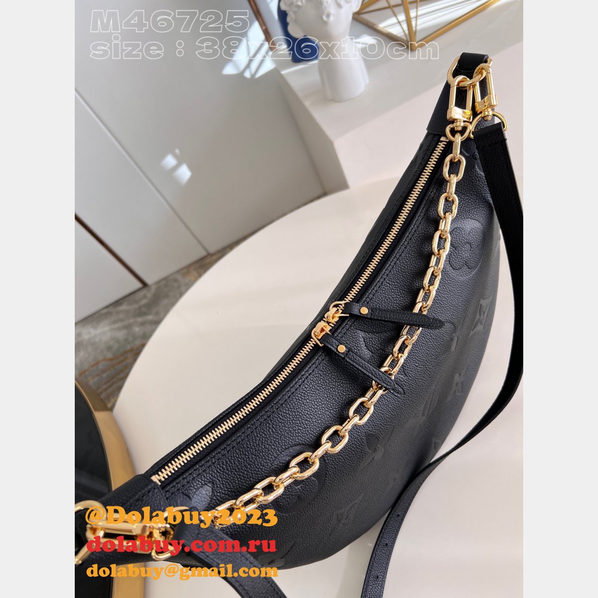 Loop Hobo Louis Vuitton M46725 Top Quality Shoulder Replica Bags