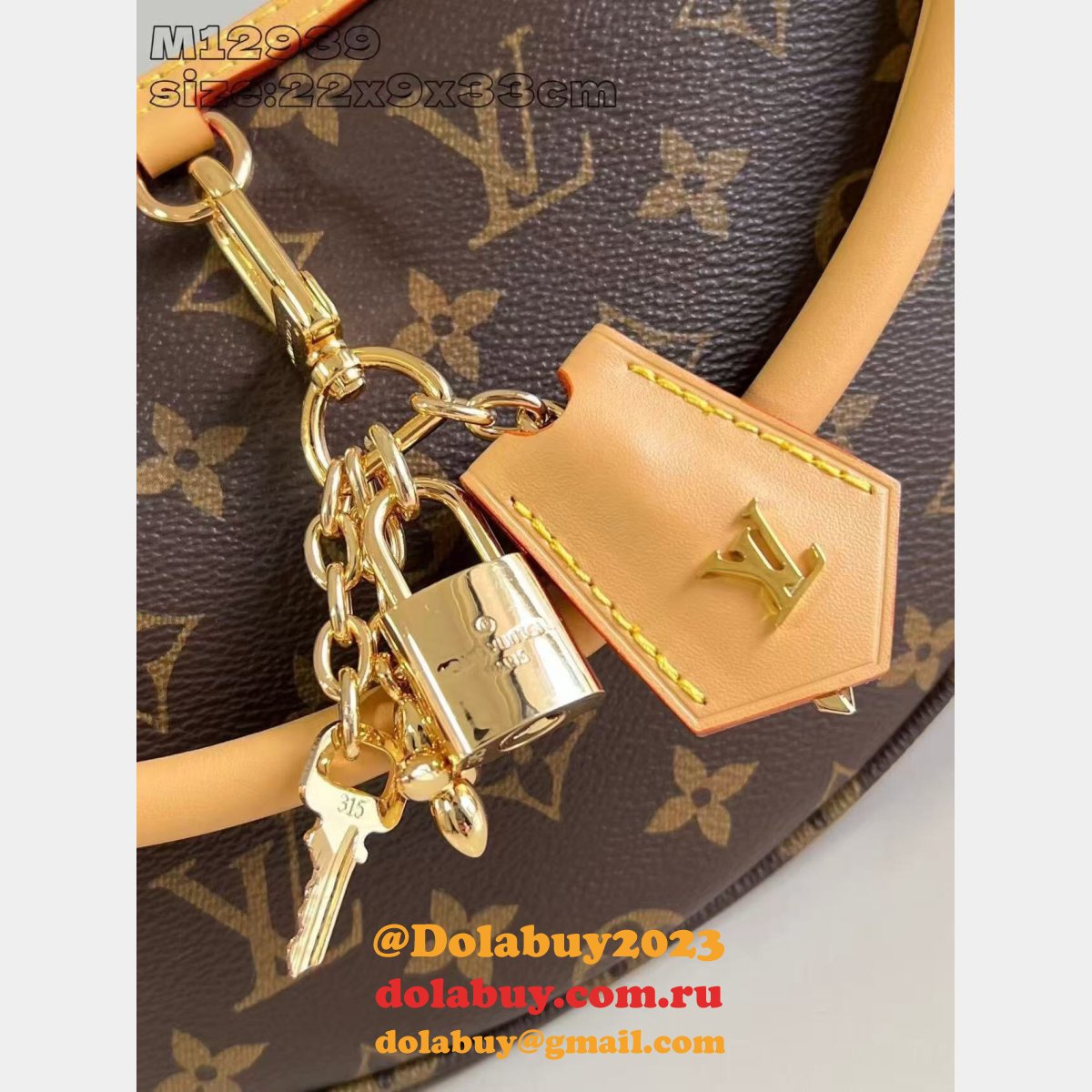 AAA+ Looping Monogram M12939 Louis Vuitton Knockoff Handbags