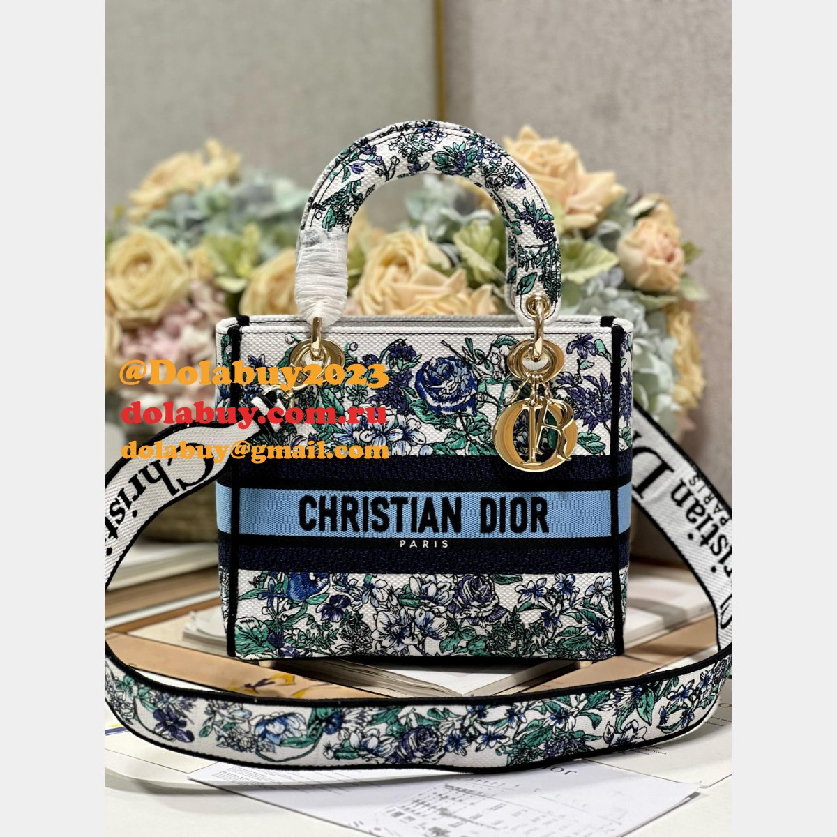 Best Quality Replica Christian Dior Lady Dior 24cm Bag