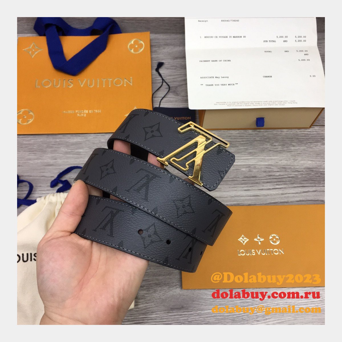 Knockoff Cheap Louis Vuitton Belts From 40mm China