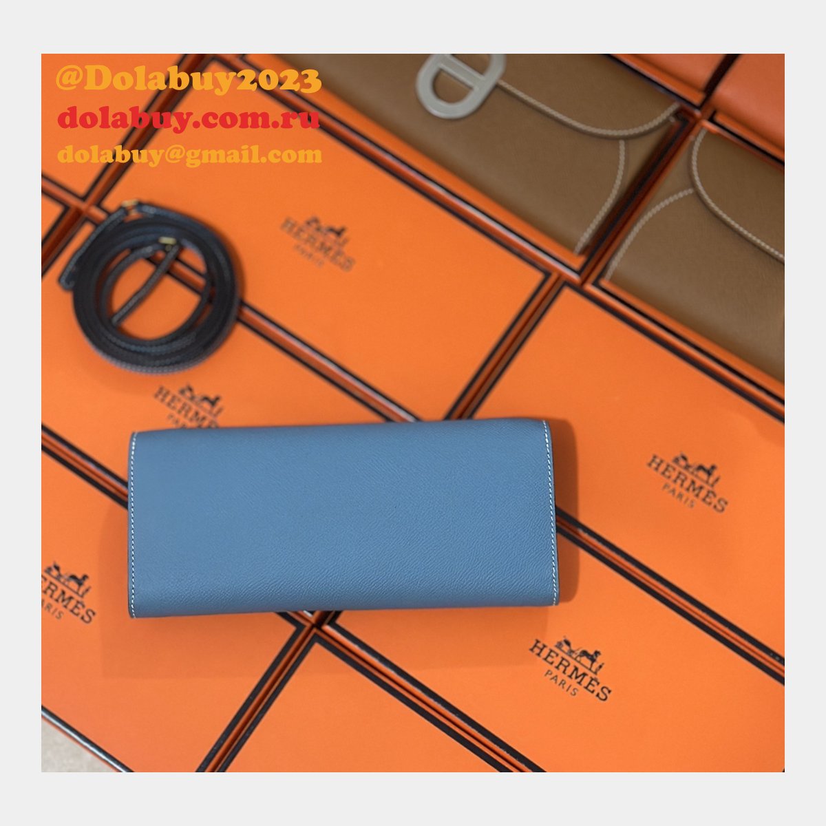 Perfect hermes D Ancre to go Epsom clutch