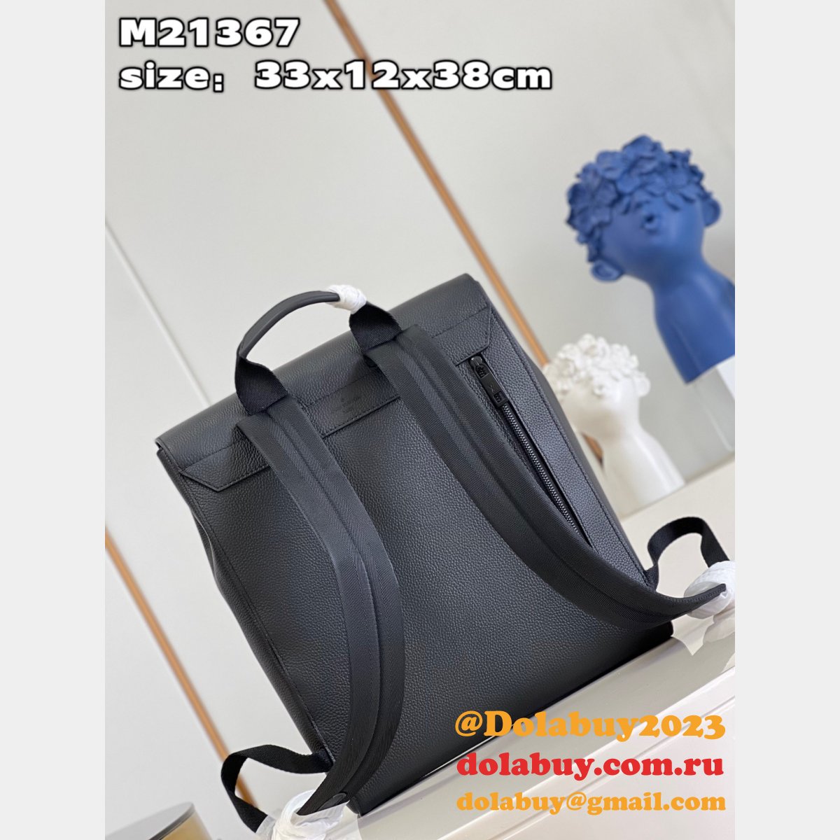 Louis Vuitton Fashion Fastline Backpack LV Aerogram M21367 Flap Bag
