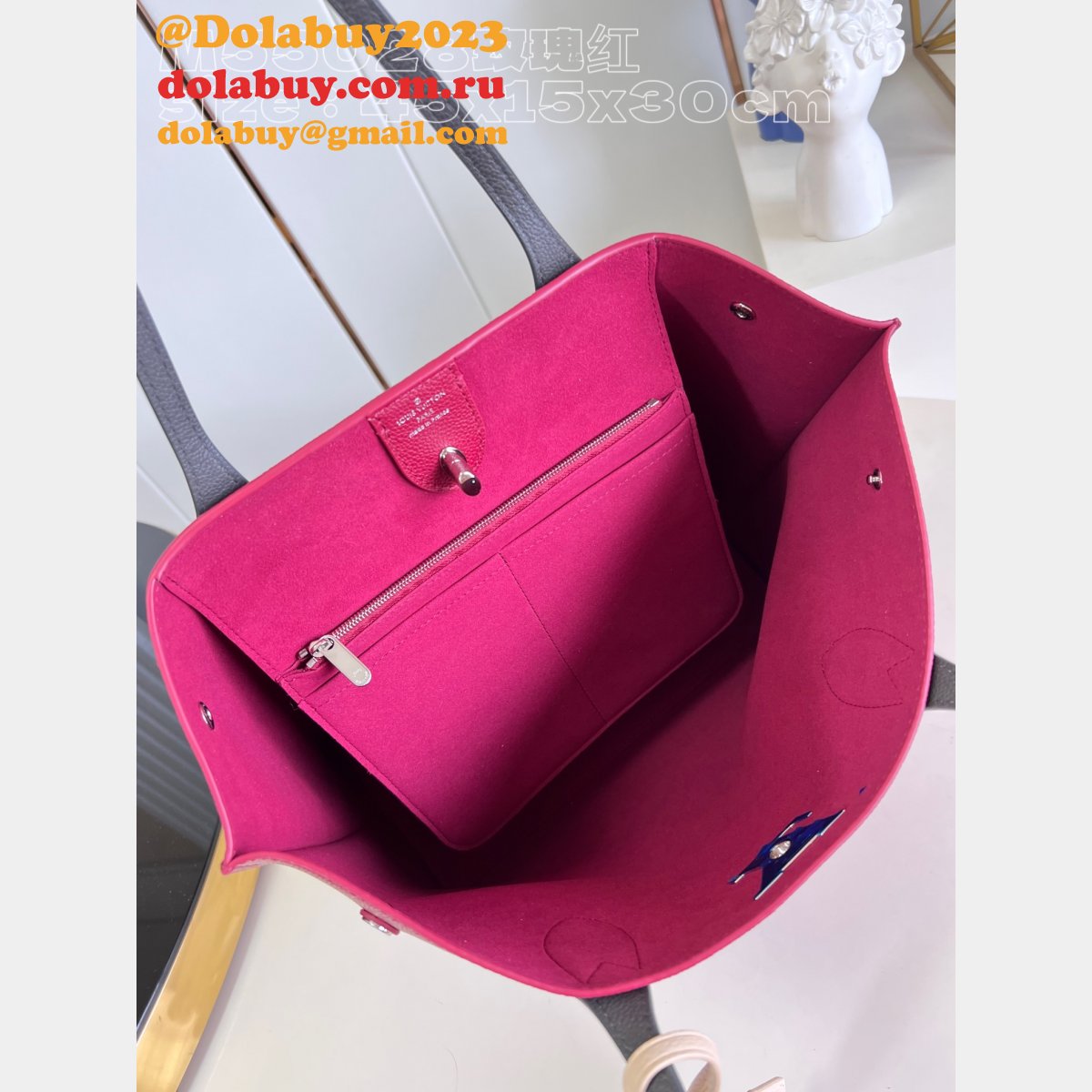 Fake Lockme Go Tote Hand M55028 Louis Vuitton 1:1 Mirror Bag