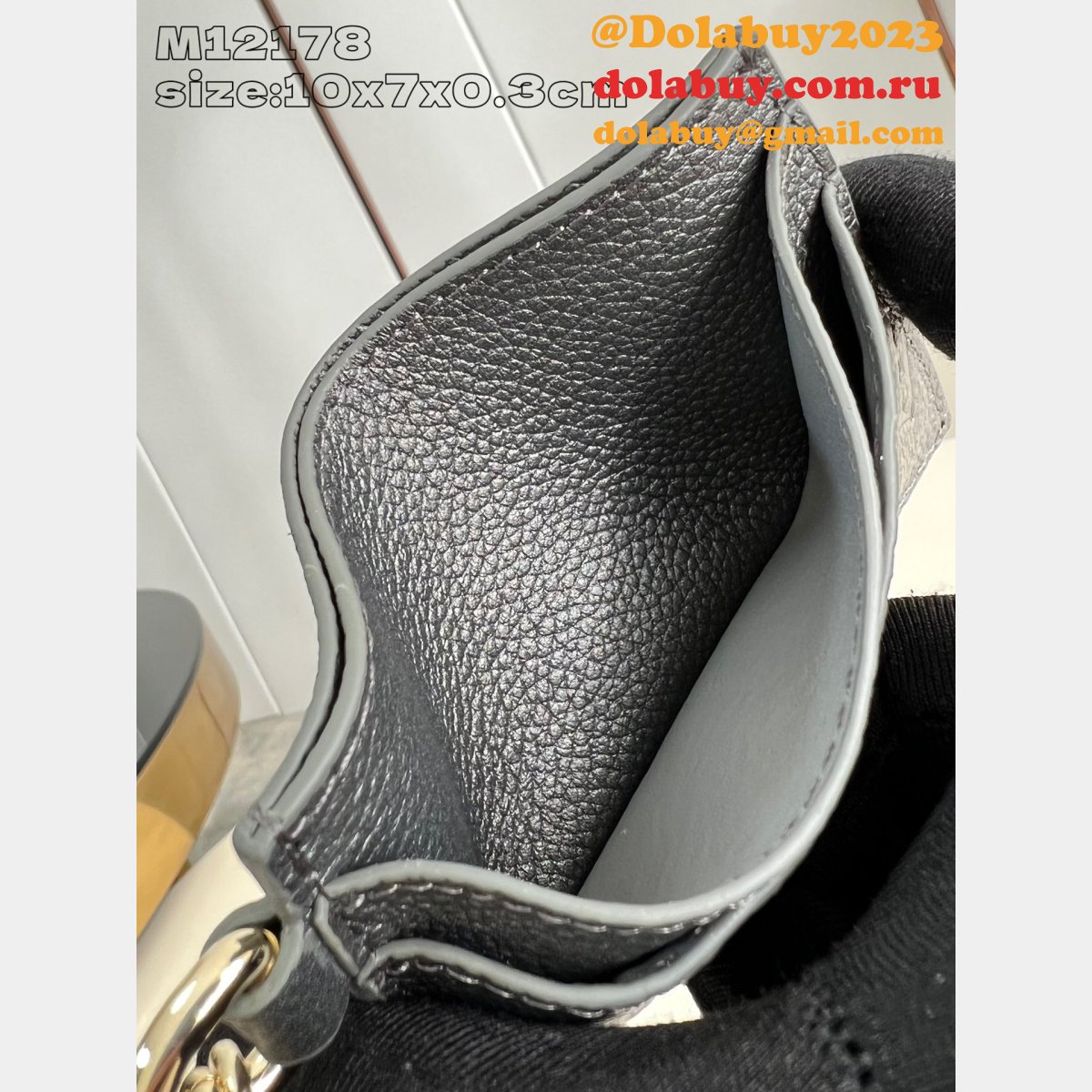 Louis Vuitton Replica LV Charms Card Holder M12178 Bag