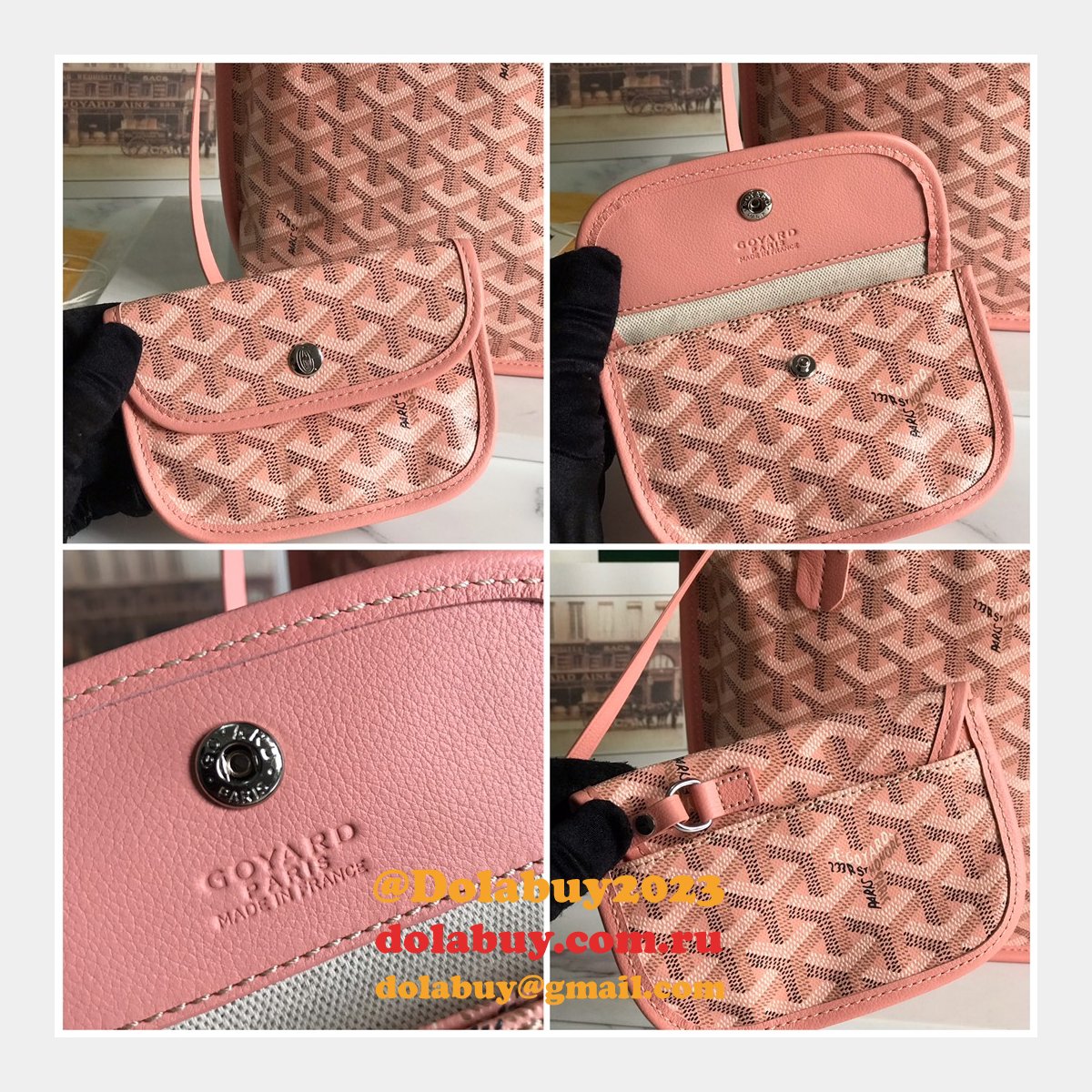 Shop High Quality Replica Saint Louis 020660 Goyard Handbag