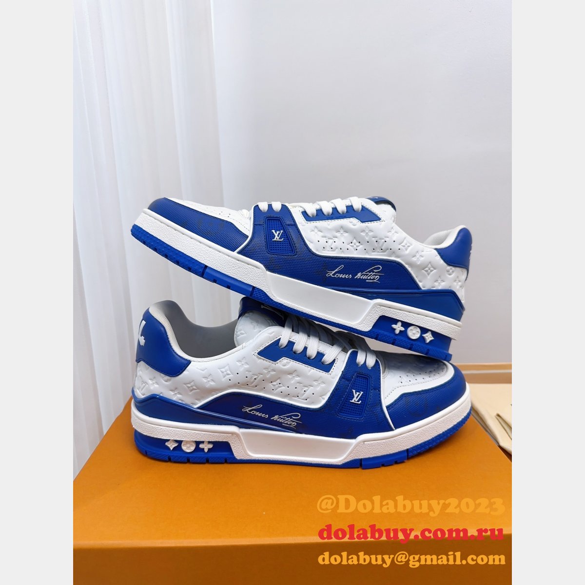 Louis Vuitton Replica Trainer Maxi Sneakers By Virgin Abloh