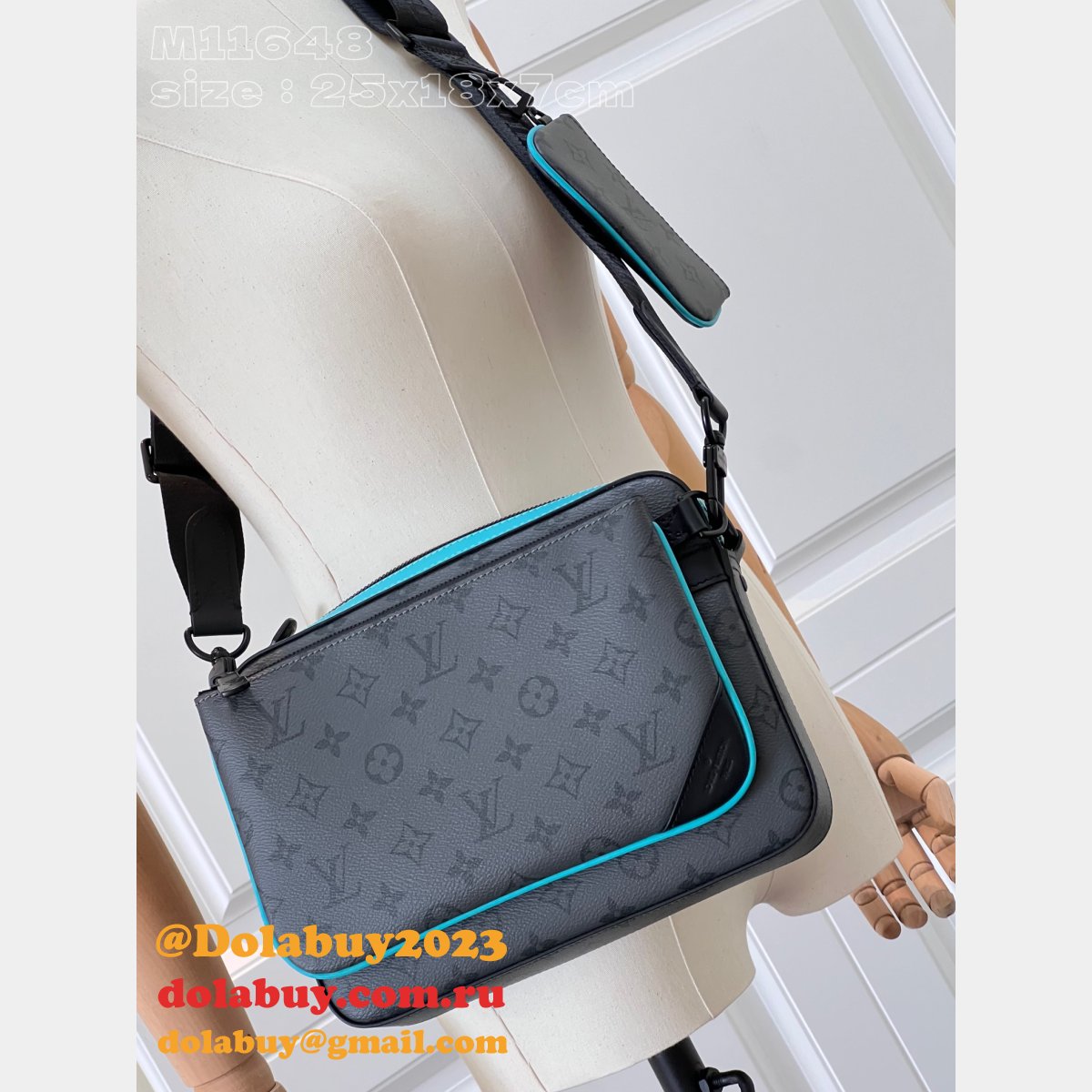 Luxury Trio Messenger Men M11648 Louis Vuitton Knockoff Bag