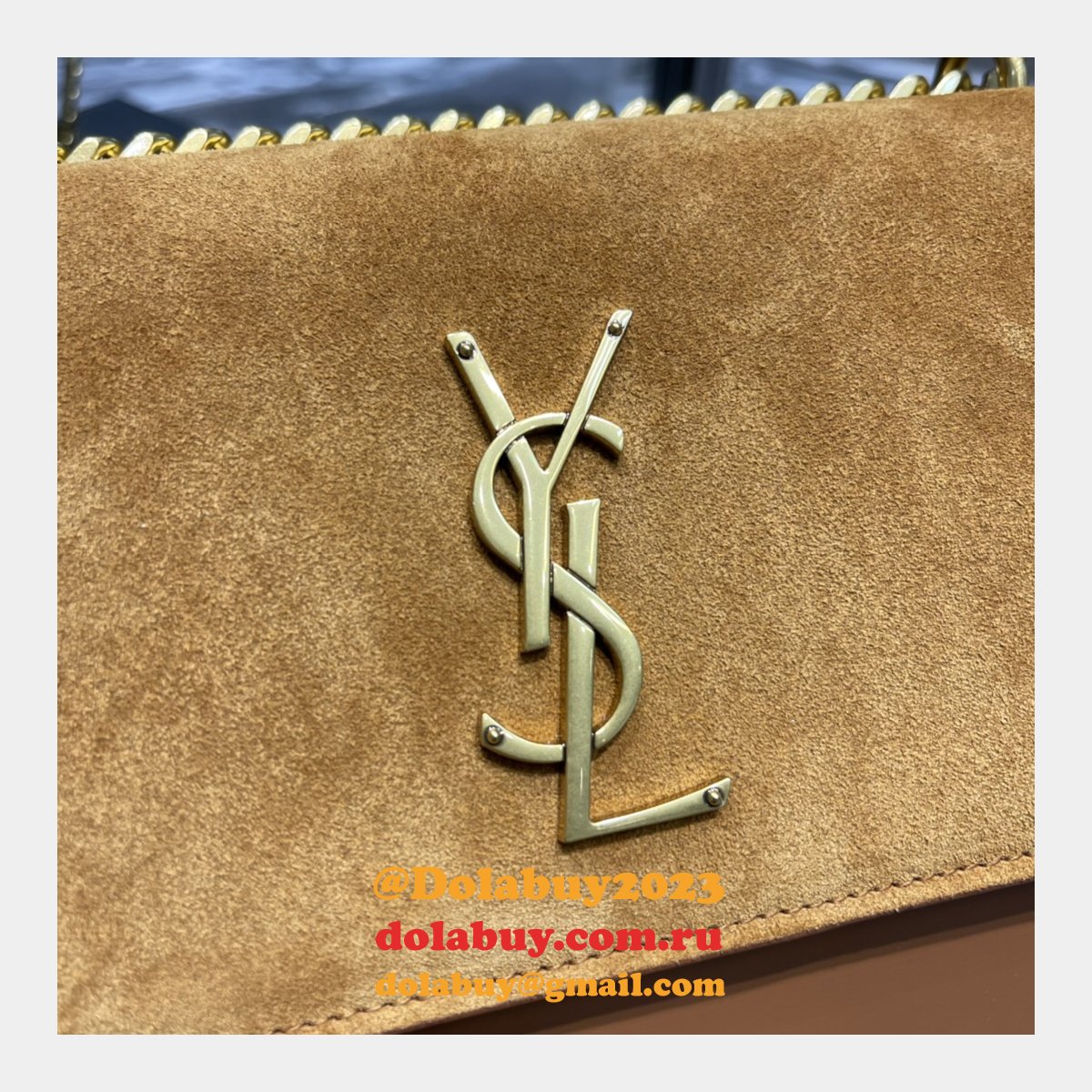Saint Laurent Perfect ReplicaSunset chain bag 422906 smooth leather