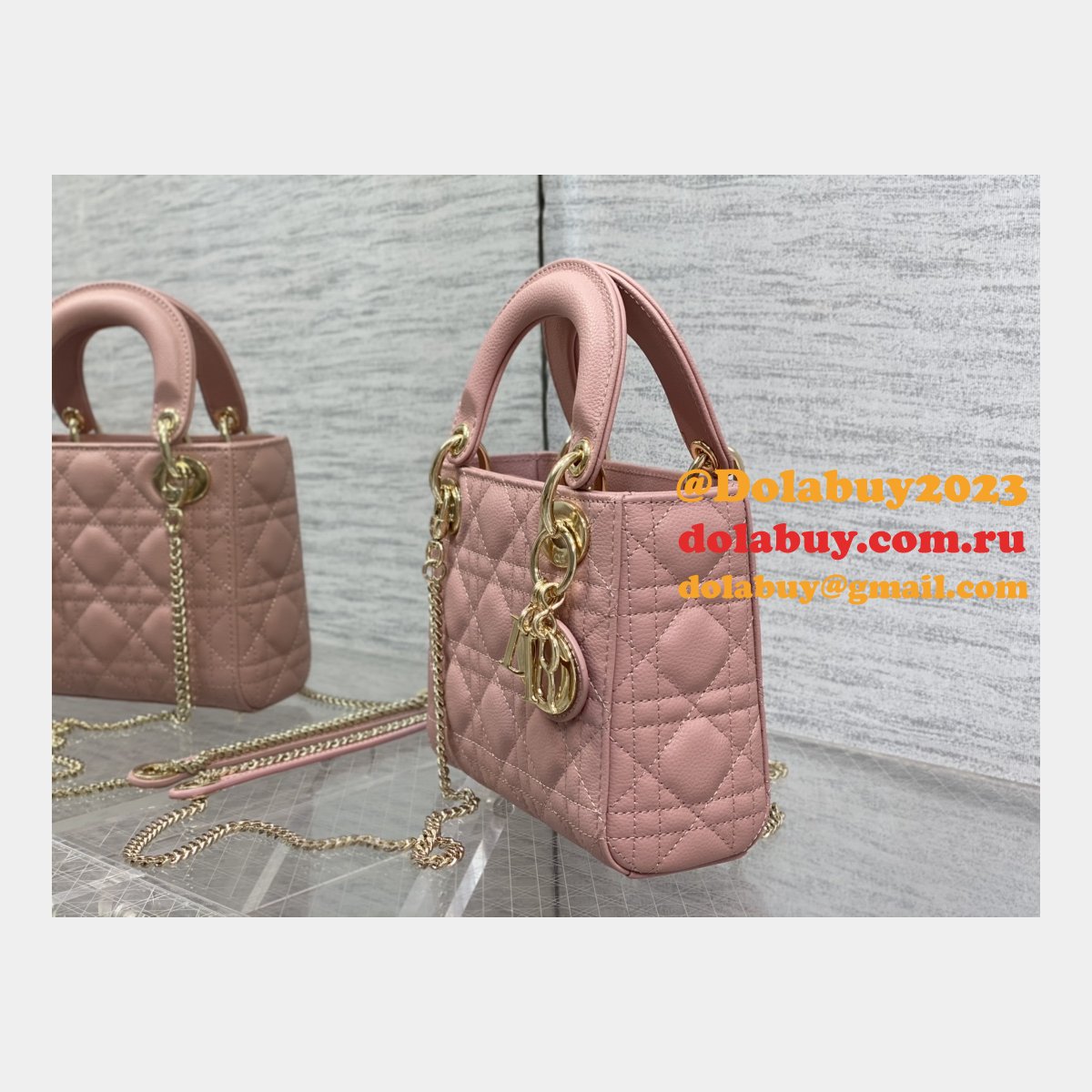 Shop 1:1 Fake Dior Lady 17/20/24cm Items Of Top Quality
