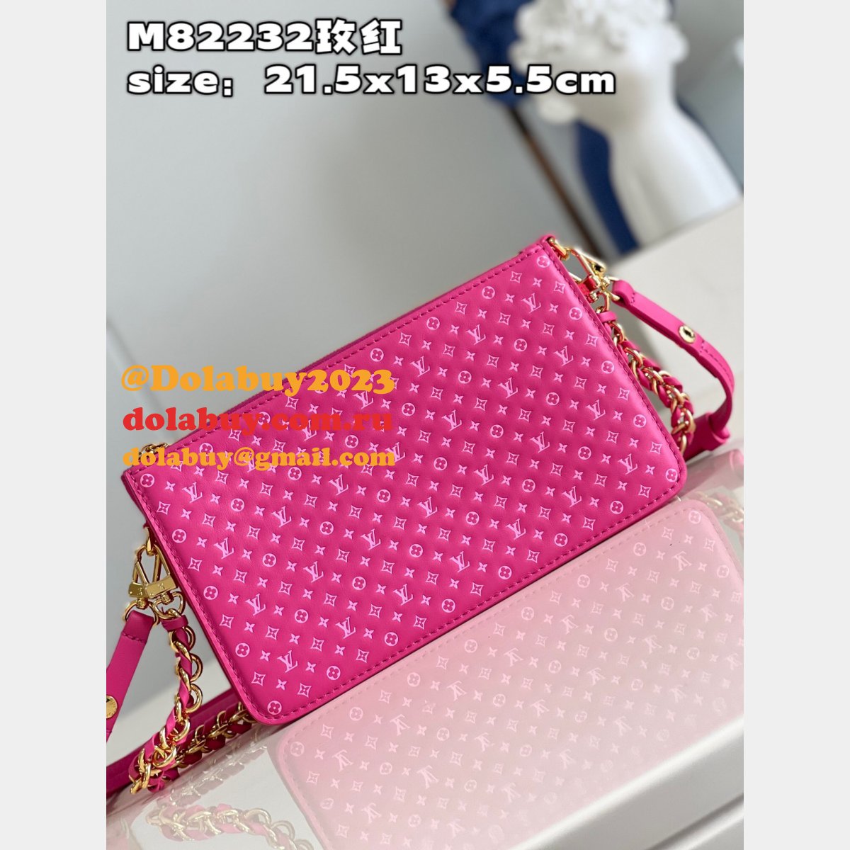 AAA+ Louis Vuitton M82232/M82247 Lexington Pouch Replica Dolabuy