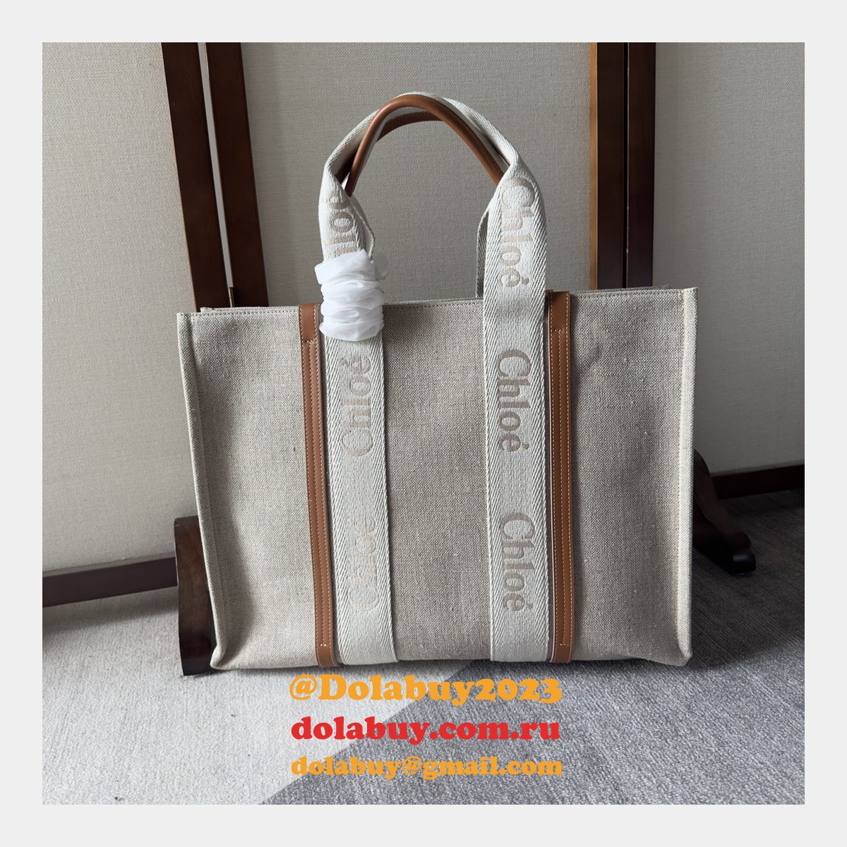 Perfect Knockoff CHLOE WOODY HANDBAG Designer
