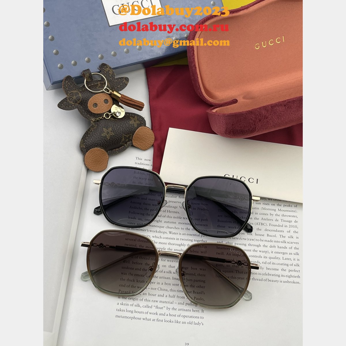 wholesale G*u*i 9807/0242 /g6521/g3369 perfect sunglasses