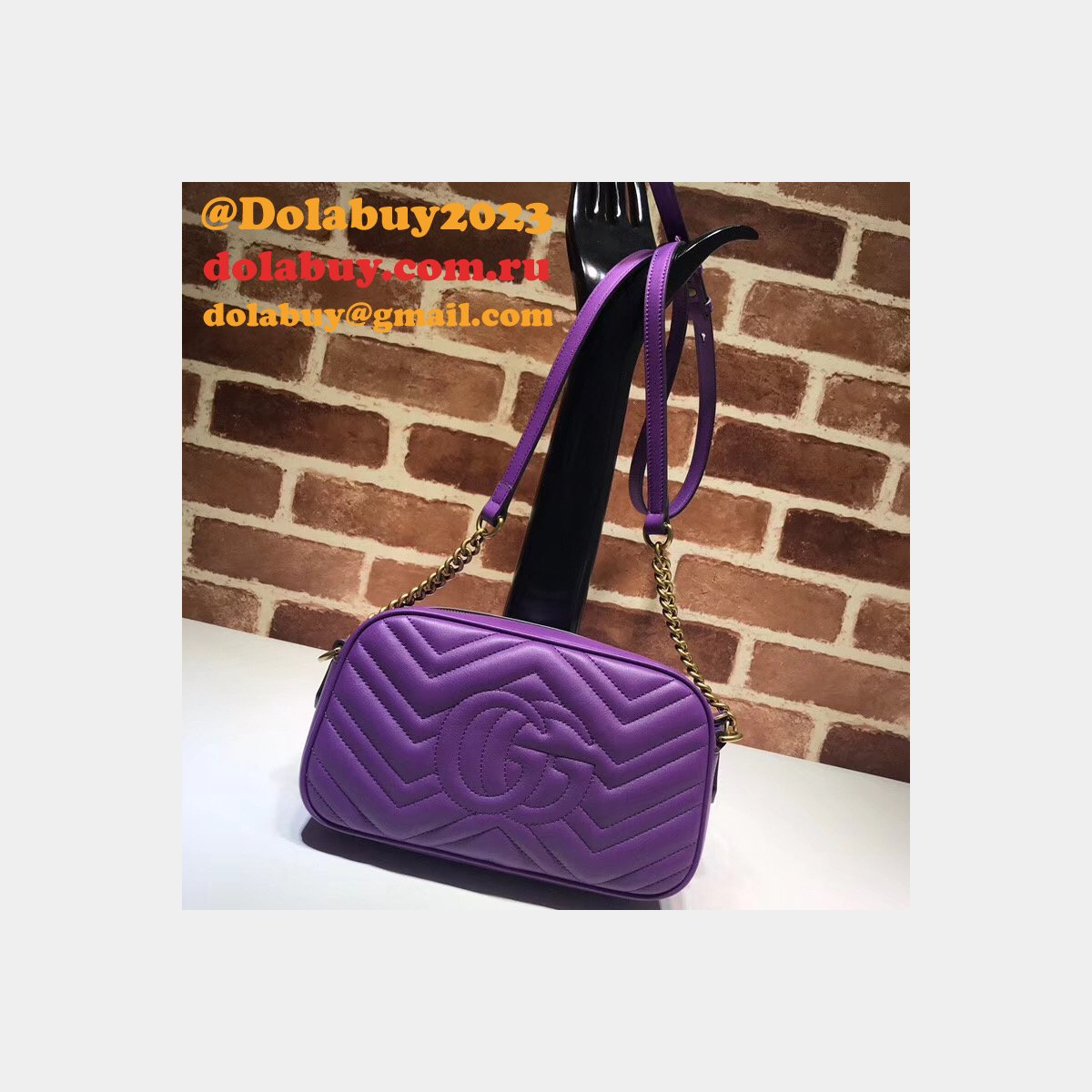 luxury G*u*i fake 447632 gg marmont crossbody bags for women