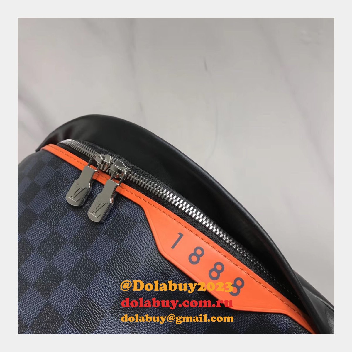 High Quality LV Discovery Bumbag Damier Cobalt Canvas N40161 Bag