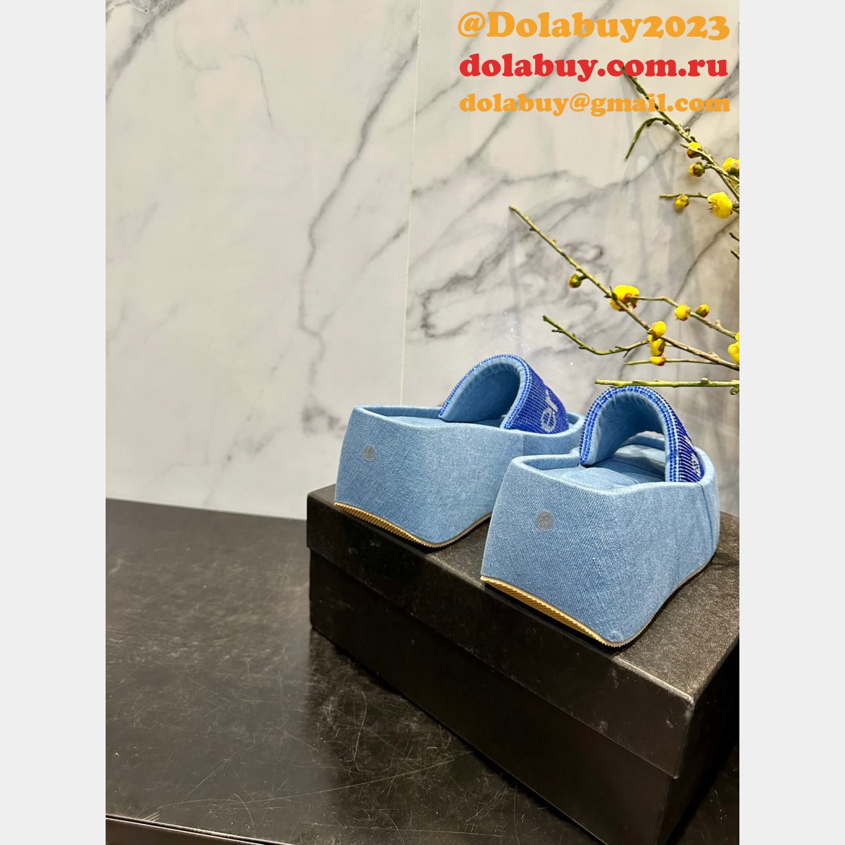 Replica High Quality Alexander Wang Loguo Shoes