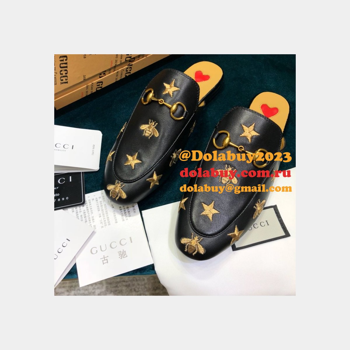 top G*u*i loafers slipper 001