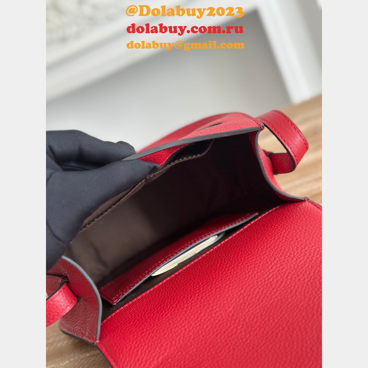 Top Quality Chloe Marcie Cowhide 1:1 Mirror Handbag