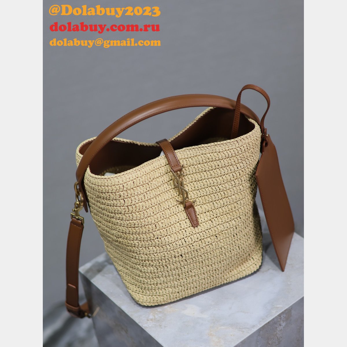 7 Star REPLICA SAINT LAURENT LE 37 basket bag 742828