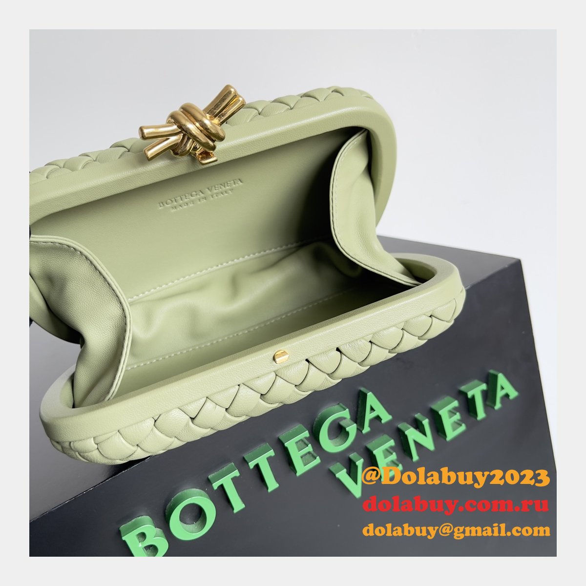 top quality b0tte*a Ven*ta bv knot clutch