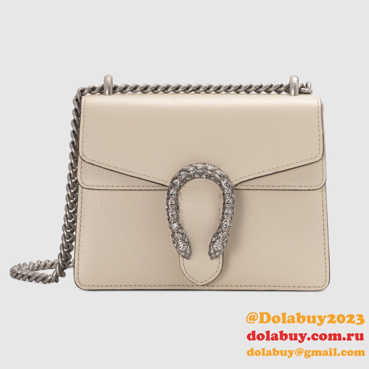 buy online G*u*i dionysus gg surpeme mini 421970 white bag