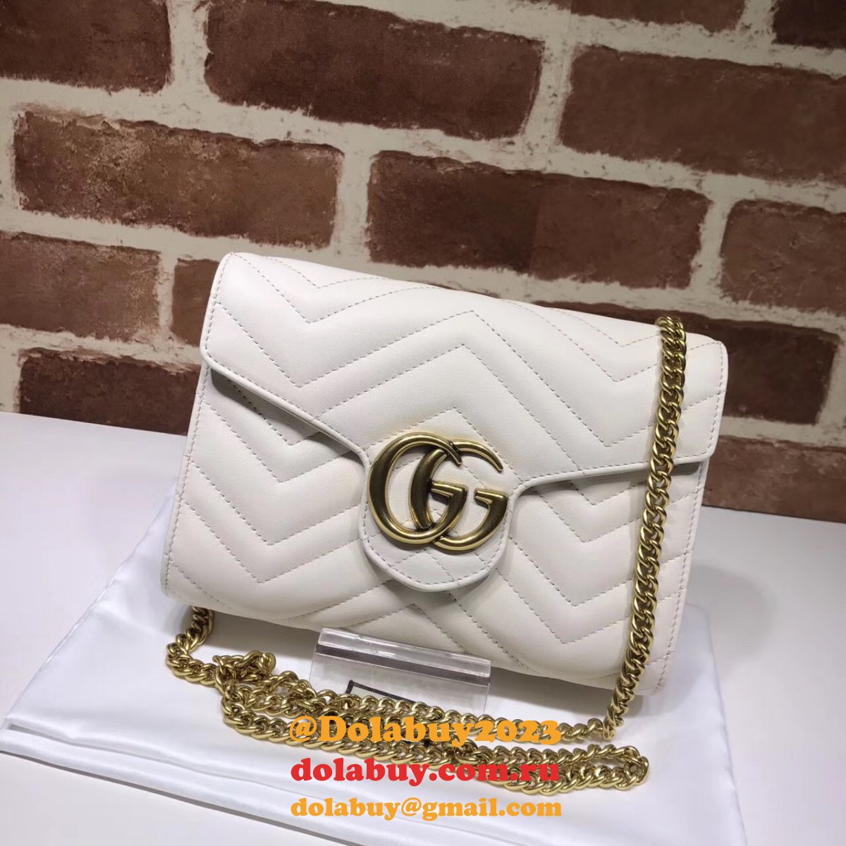 High Quality GG Marmont mini bag 474575