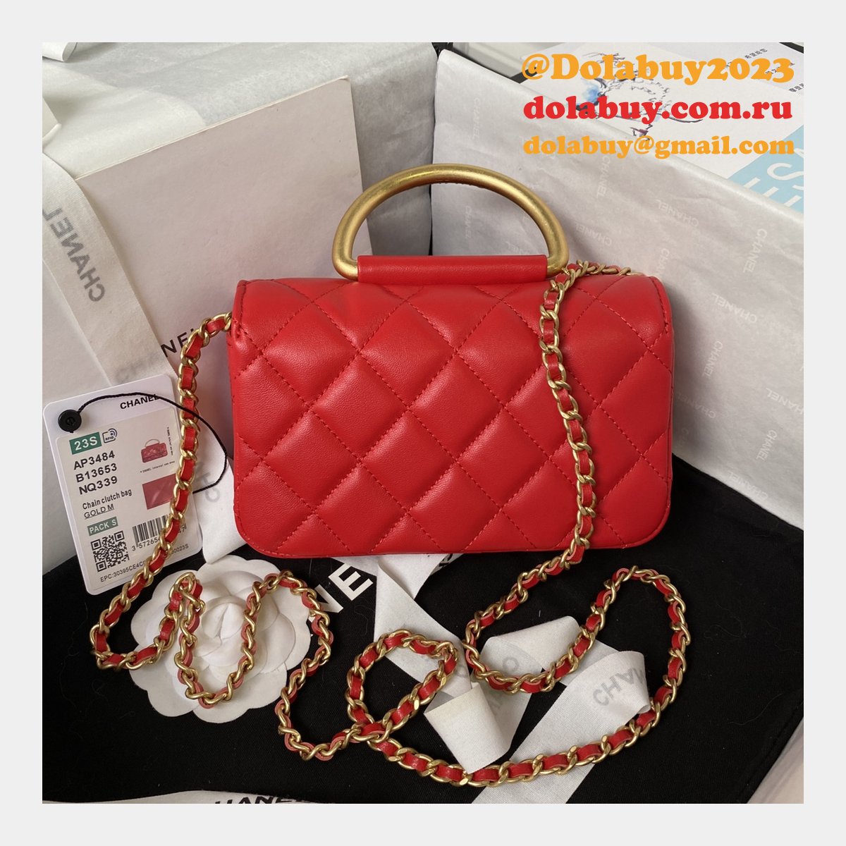 Best Top Fake Flap Shoulder Messenger 7 Star AP3484 Bag