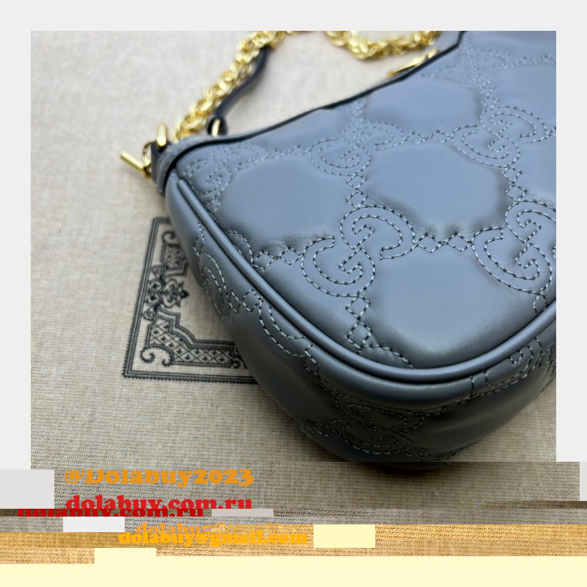 best G*u*i gg aaa+ matelassé luxury 735049 handbag