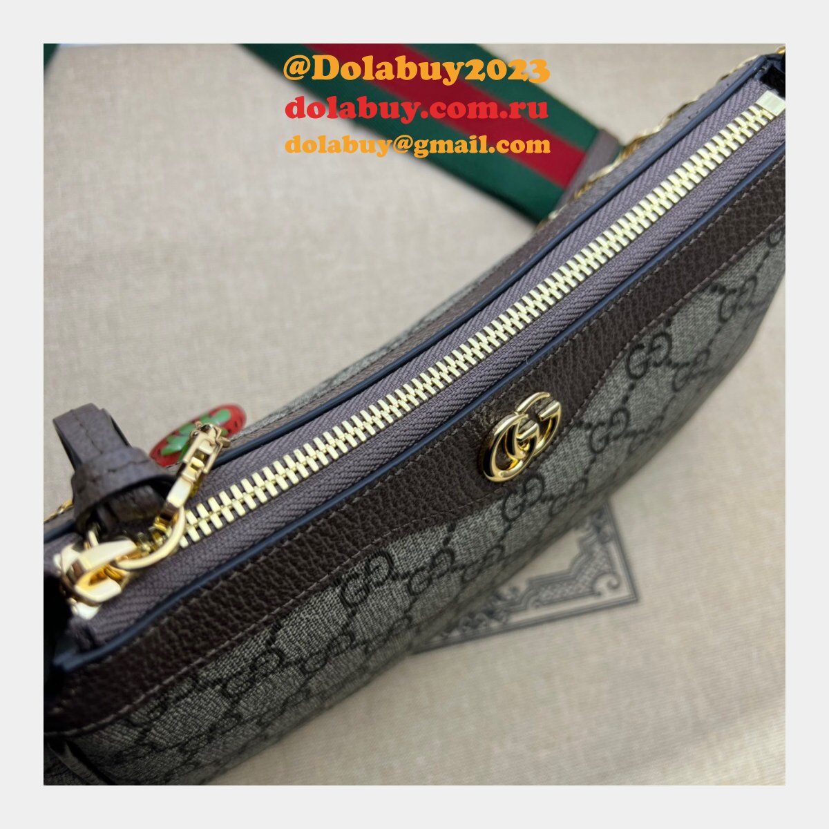 7 star G*u*i 735132 replicas ophidia gg high quality handbag