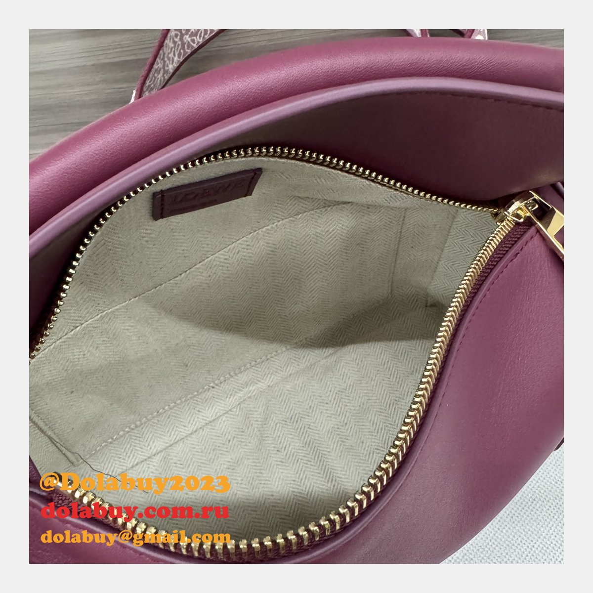 Inspired Loewe Small Puzzle Bag In Satin Calfskin 24CM With Strap
