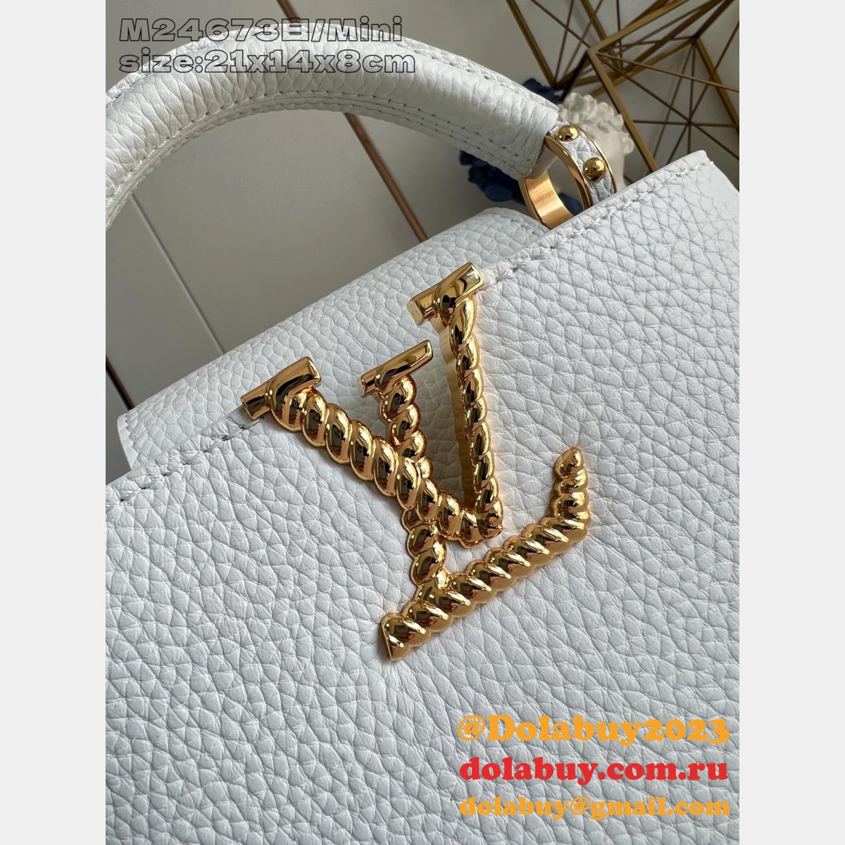 Louis Vuitton Capucines BB M24673 AAA+ Copy Handbags