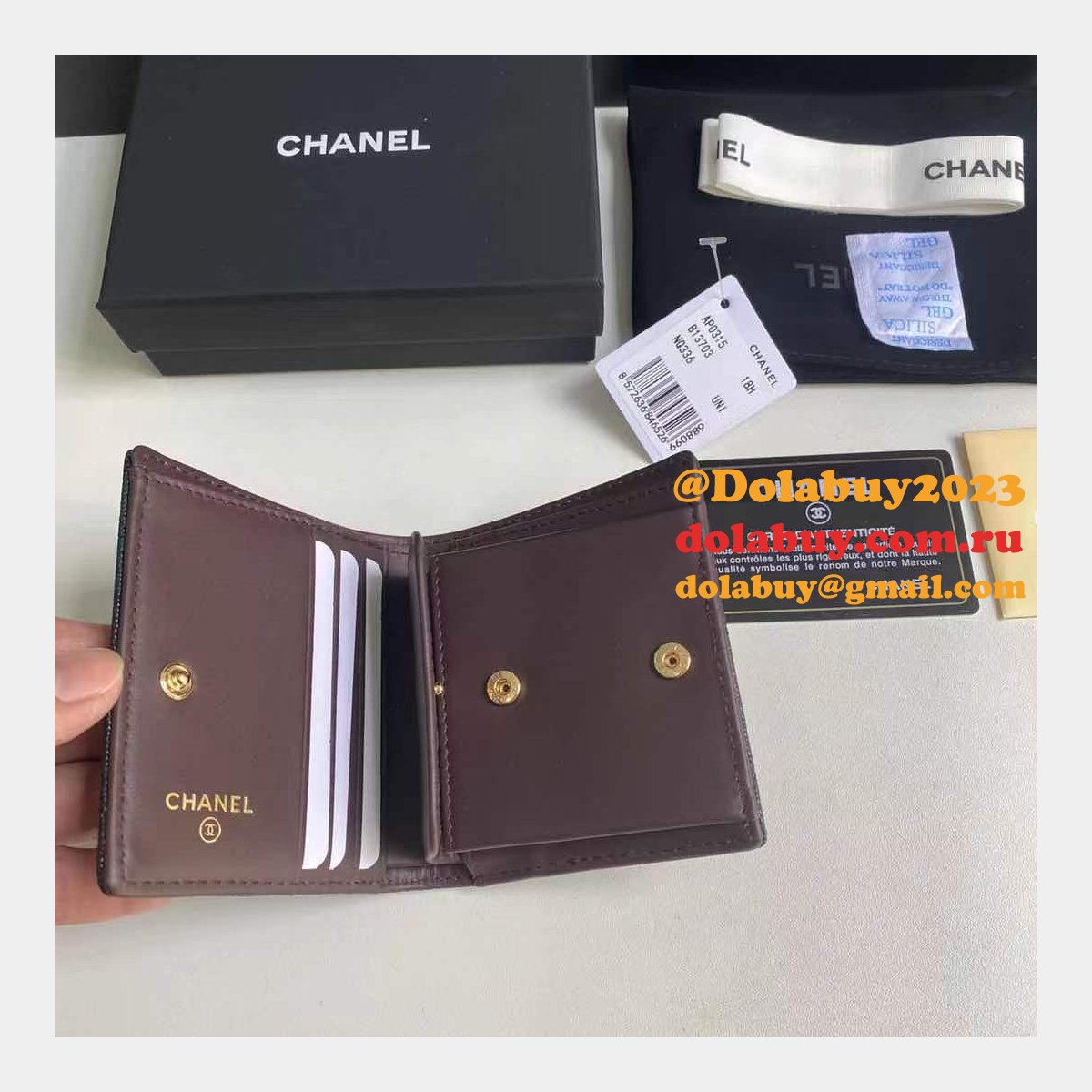 Top Quality CC Short folding wallet 0315
