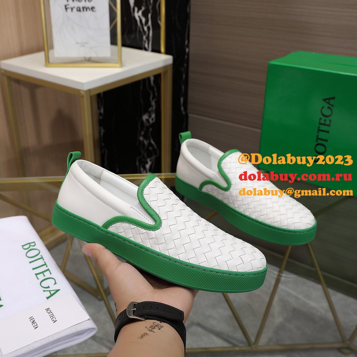 b0tte*a Ven*ta knockoff flats intrecciato nappa slip on sneakers shoes