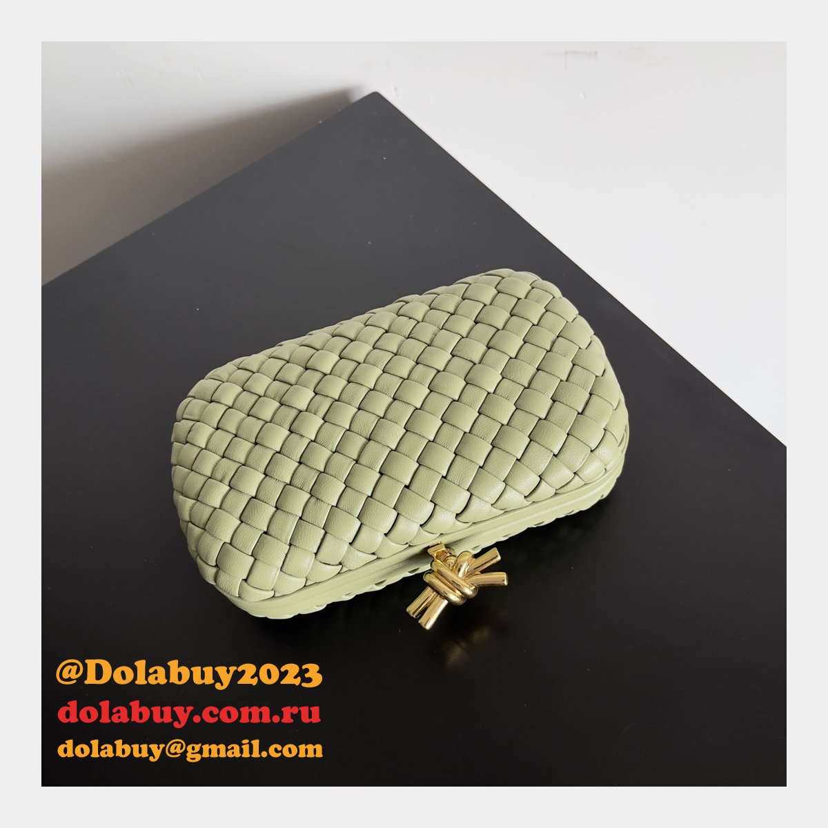 top quality b0tte*a Ven*ta bv knot clutch