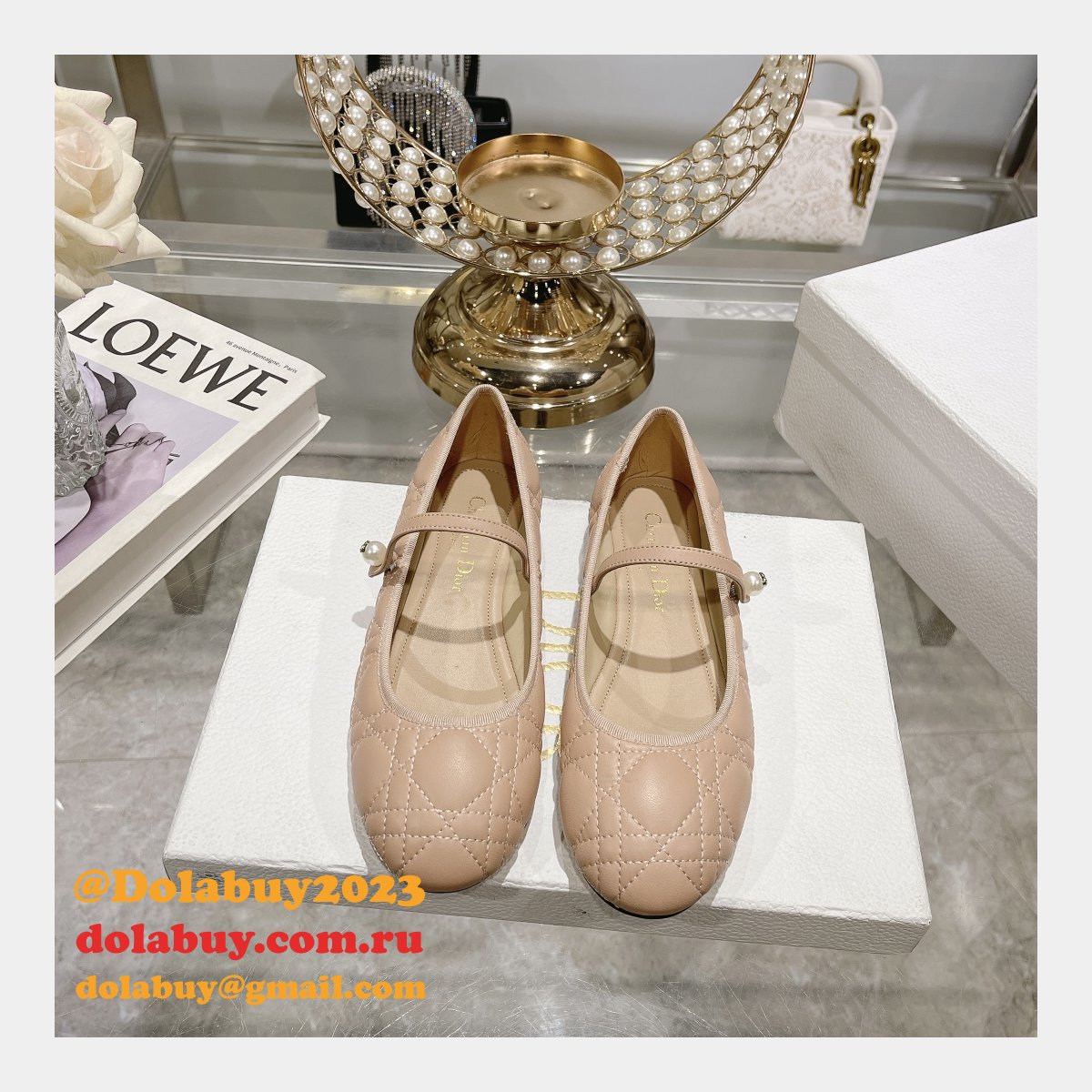 Top Quality Wholesale DIOR ballet flats