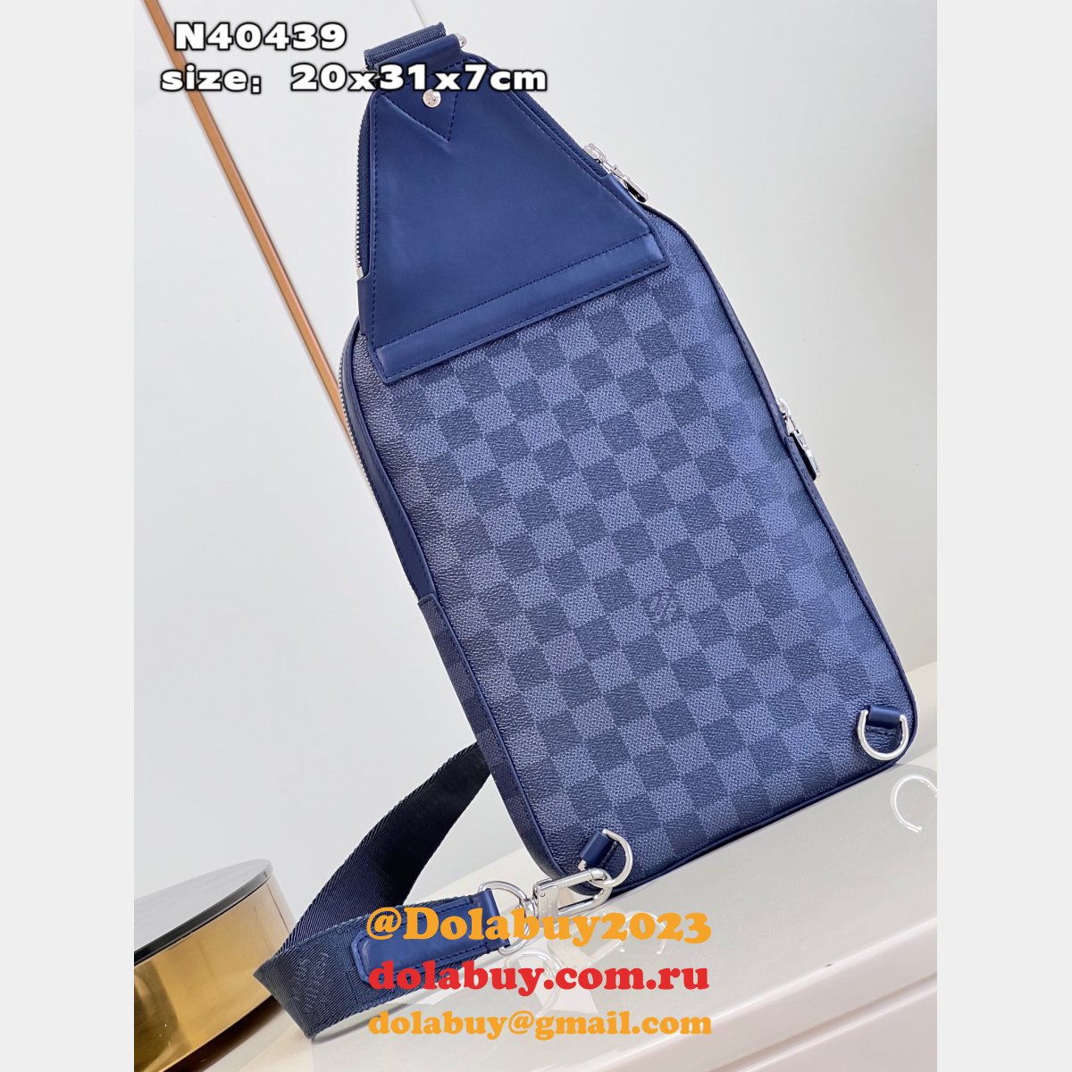 Louis Vuitton N40439 Avenue Slingbag Damier Infini 1:1 Mirror Bag