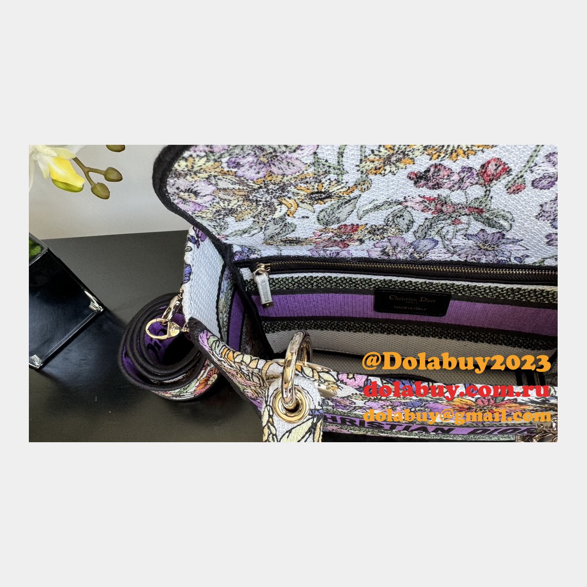 Replica Lady AAA+ Christian Dior Uk 24cm  Shoulder Bags