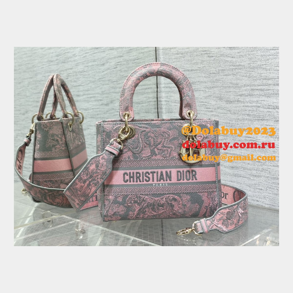 Designer Christian Dior Replica Lady 24cm Bags