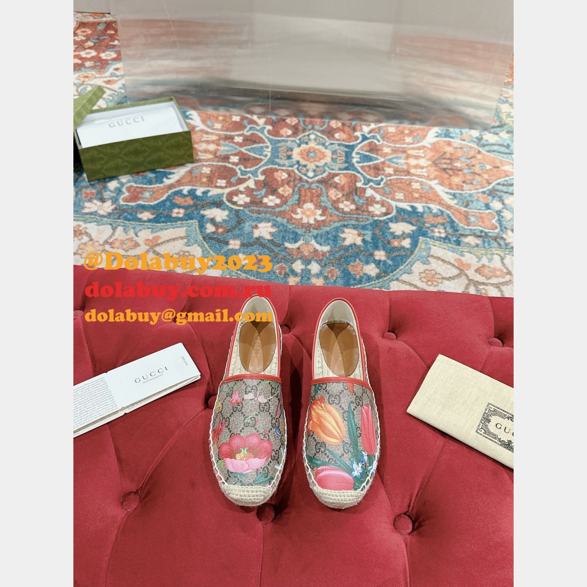 high quality G*u*i cheap espadrille